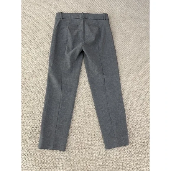 j crew 365 cameron women grey ankle pants size 4 - Picture 9 of 9
